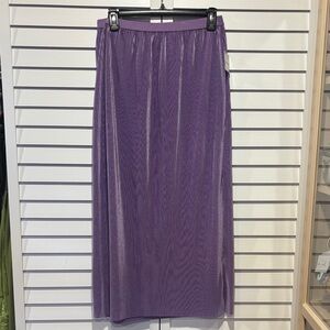 Better Be Shimmering Purple Maxi Skirt